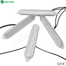 Grande roue extérieure 265mm / 280mm smd5050 36leds rgb pixel amusement led module lumière